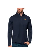Men's Indiana Pacers Antigua Navy Tribute Quarter-Zip Pullover Top