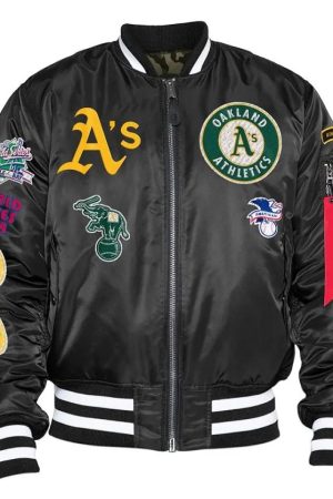 Oakland Athletics Bomber MA-1 Jacket