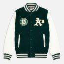 Oakland Athletics Green and White Varsity Jacket