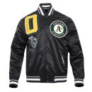Oakland Athletics Mashup Classic Rib Satin Jacket