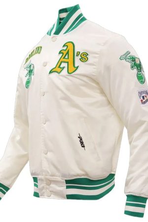 Oakland Athletics Retro Classic Rib Jacket