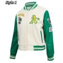 Oakland Athletics Retro Classic Rib Varsity Jacket