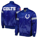 Pick and Roll Indianapolis Colts Blue Satin Jacket