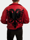 Polar Opposites Drake Albanian Flag Jacket