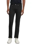 Slim Fit Jeans in Dark Black