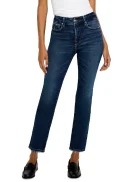 Soft Touch Straight Leg Jeans in Indigo