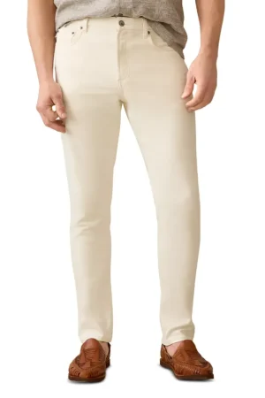 Stretch Terry Slim Fit Pants