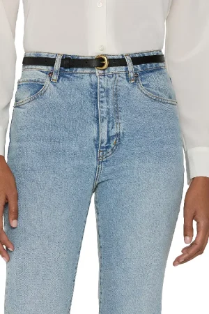 The Arrow High Rise Flare Leg Jeans