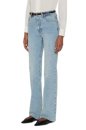 The Arrow High Rise Flare Leg Jeans