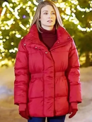 The Finnish Line Kim Matula Red Puffer Jacket