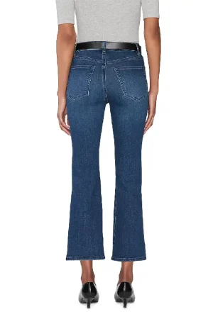 The Reboot High Rise Ankle Bootcut Jeans in Keepsake