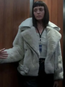 The Recruit S01 Laura Haddock White Jacket