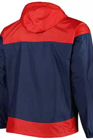 Men's Columbia Navy Boston Red Sox Flash Forward Challenger Omni-Shade Full-Zip Windbreaker