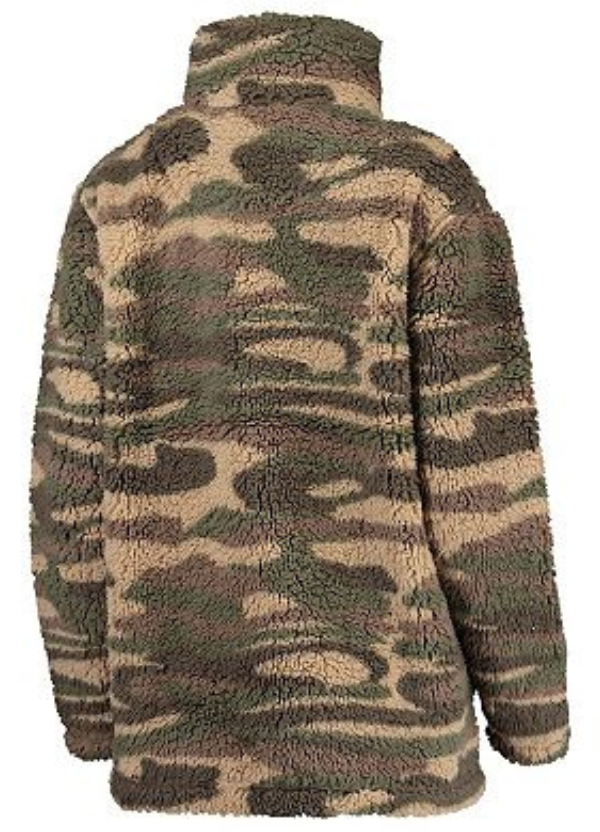 Women's G-III 4Her by Carl Banks Camo Boston Red Sox Sherpa Quarter-Zip Jacket 2 Women's G-III 4Her by Carl Banks Camo Boston Red Sox Sherpa Quarter-Zip Jacket