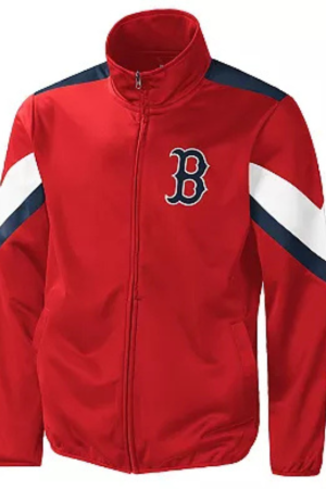Men's G-III Sports by Carl Banks Red Boston Red Sox Earned Run Full-Zip Jacket