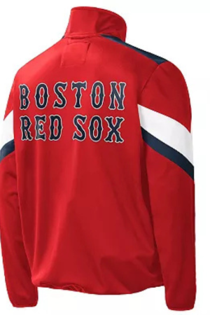 Men's G-III Sports by Carl Banks Red Boston Red Sox Earned Run Full-Zip Jacket