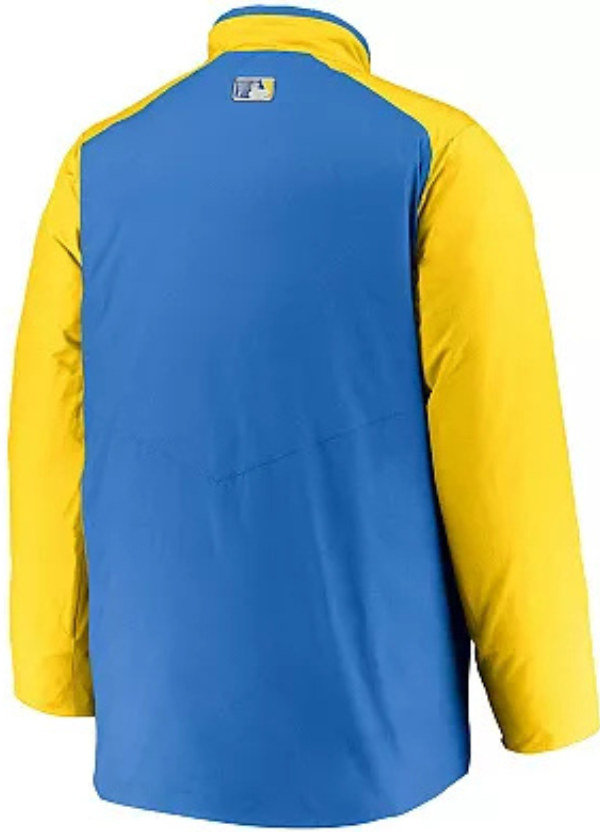 Men's Nike Light Blue Boston Red Sox City Connect Baseball Dugout Full-Zip Jacket 2 Men's Nike Light Blue Boston Red Sox City Connect Baseball Dugout Full-Zip Jacket