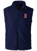 Men's Dunbrooke Navy Boston Red Sox Houston Full-Zip Vest