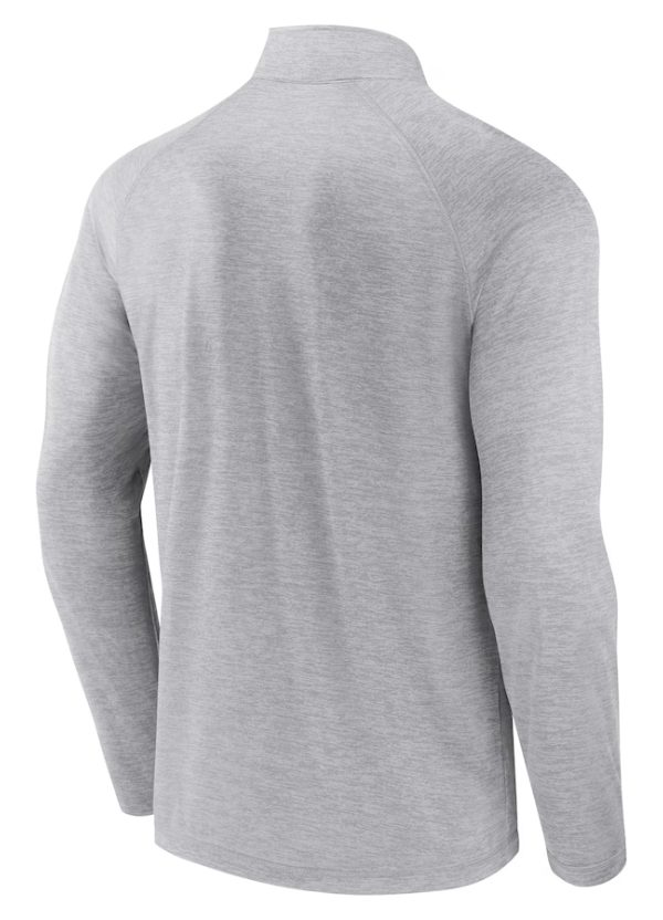 Men's Fanatics Gray Baltimore Orioles Head-to-Head Raglan Quarter-Zip Jacket 2 Men's Fanatics Gray Baltimore Orioles Head-to-Head Raglan Quarter-Zip Jacket