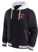Men's Darius Rucker Collection by Fanatics Black Baltimore Orioles Full-Snap Hooded Jacket