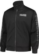 Men's PLEASURES Black Boston Red Sox Pitcher Full-Zip Track Jacket