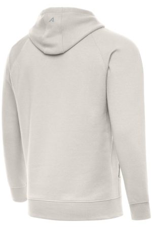 Men's Antigua Cream Baltimore Orioles Victory Pullover Hoodie