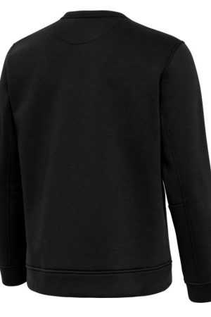 Men's Antigua Black Baltimore Orioles Relevant Lightweight Pullover Sweatshirt