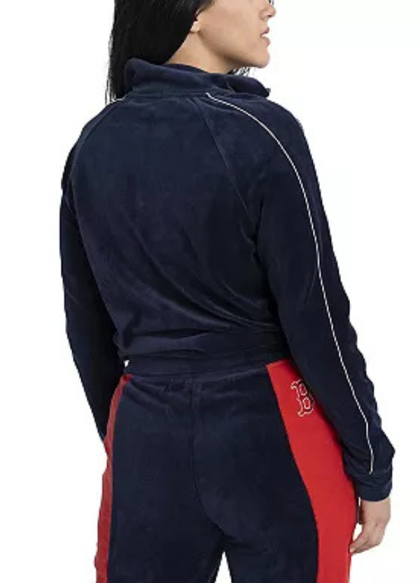 Women's Lusso Navy Boston Red Sox Nixie Raglan Full-Zip Jacket 2 Women's Lusso Navy Boston Red Sox Nixie Raglan Full-Zip Jacket