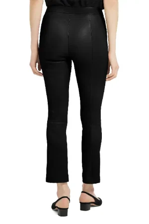 Urban Slim Leather Flare Pants