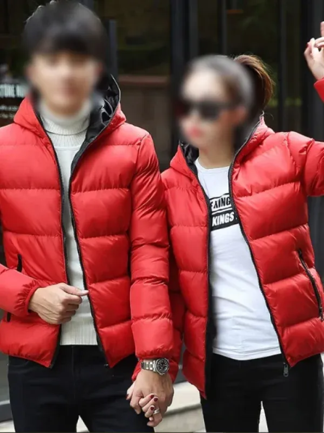 Valentines Day Special Couple Puffer Jacket 1 Valentines Day Special Couple Puffer Jacket