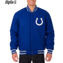 Varsity Indianapolis Colts Royal Blue Wool Jacket